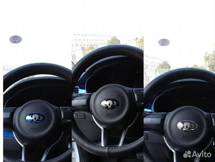 Эмблема шильдик K2 на руль киа рио 4 KIA RIO 2017