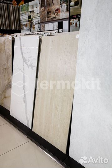 Керамогранит ABK Sensi Roma Wawe Cream Na3 Ret 60x120