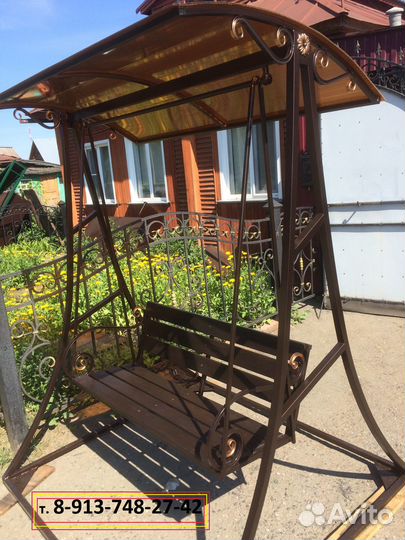 Качеля садовая