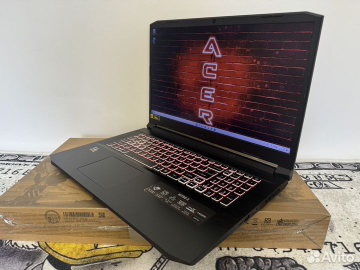 Игровой Ноутбук Acer nitro 5 17.3/RTX3070