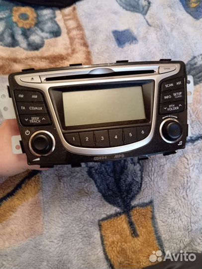 Оригинальная штатная Hyundai Solaris