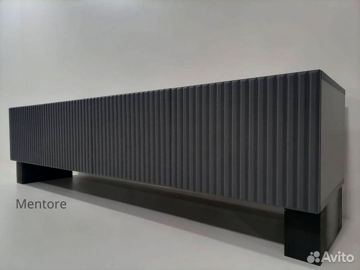 Тумба тв Bravo / вертикаль / графит / 160х40х30 см