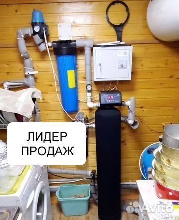 Комплект очистки воды на колонном фильтре