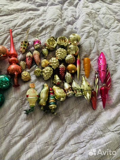 Елочные игрушки СССР