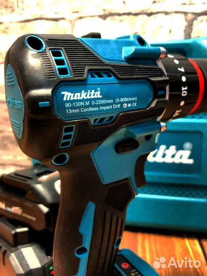 Аккумуляторная дрель шуруповерт makita 24v