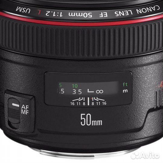 Объектив премиум Canon EF 50 f/1.2 L USM