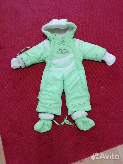 Зимний комбинезон для девочки