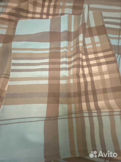 Пододеяльник и 2 наволочки - сатин, б/у