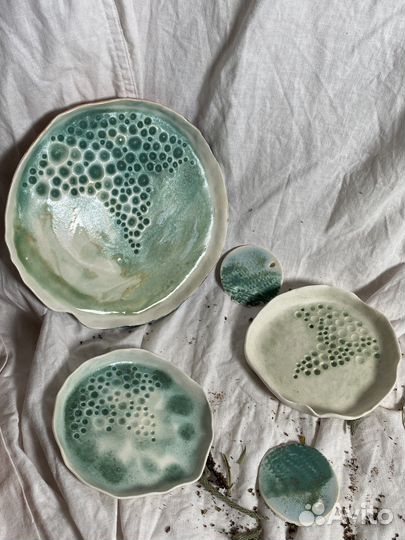 Набор посуды ручной работы