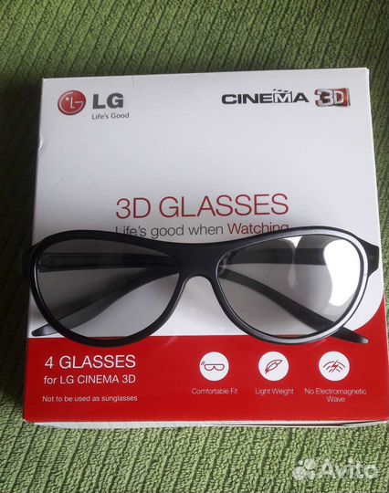 3d очки Samsung, Lg