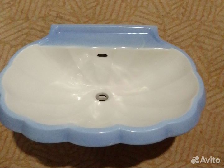 Раковина в ванную накладная бу