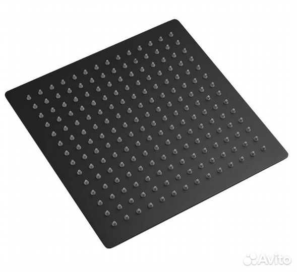 Верхний душ Berges Ventas S 074002 черный матовый