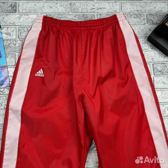 Спортивные штаны Adidas Sports Red Pants Vintage