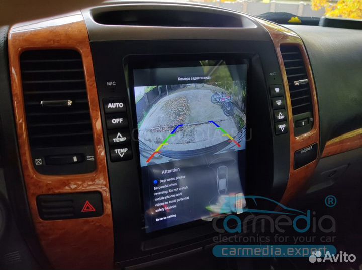 Штатная магнитола для Toyota Land Cruiser Prado 12