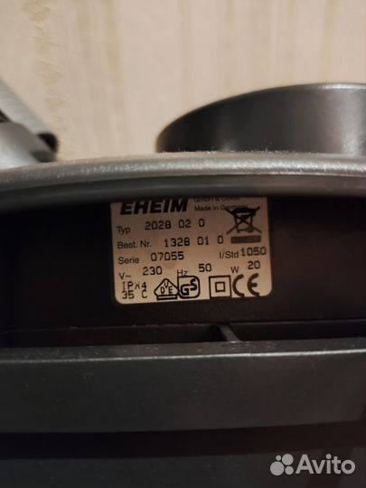 Внешний фильтр eheim 2028