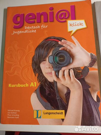 Учебник и тетрадь по немецкому языку Genial A1