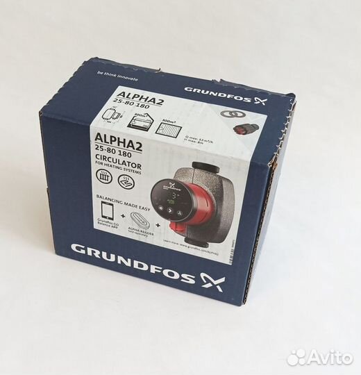 Grundfos alpha2 25-80 180 Насос для циркуляции