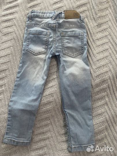 Джинсы для девочки button blue 98