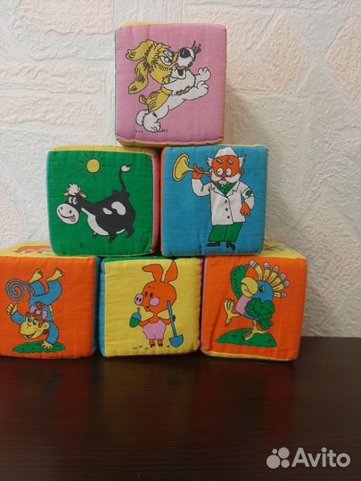 Мягкие кубики