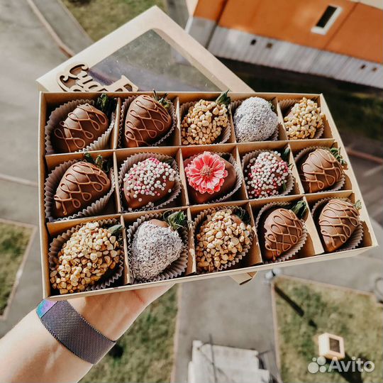 Клубника в шоколаде