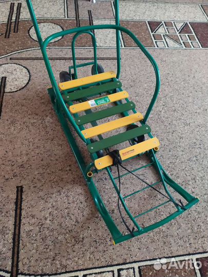 Детские санки с колесами