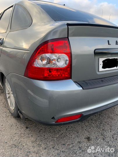 Задний бампер priora 2 хэтчбек