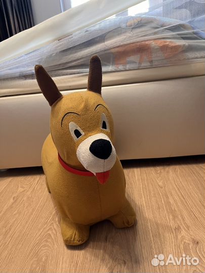 Игрушка попрыгун собака