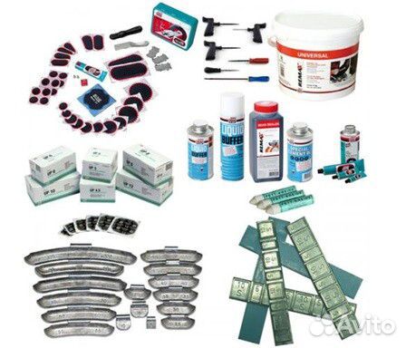 Расходные материалы для шиномонтажа и шиноремонта