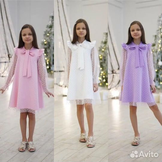 Новое нарядное платье 98, 104, 110,116