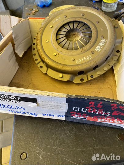 Комплект сцепления на mercedes e 210