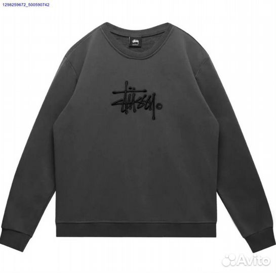 Свитшот Stussy чёрный