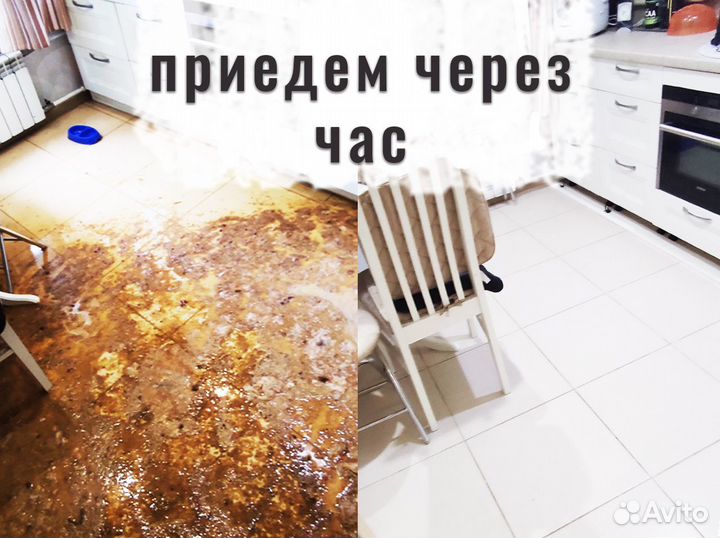 Уборка после Потопа Прорыва канализации 24/7