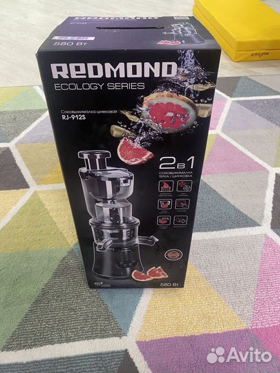 Соковыжималка шнековая redmond RJ-912S