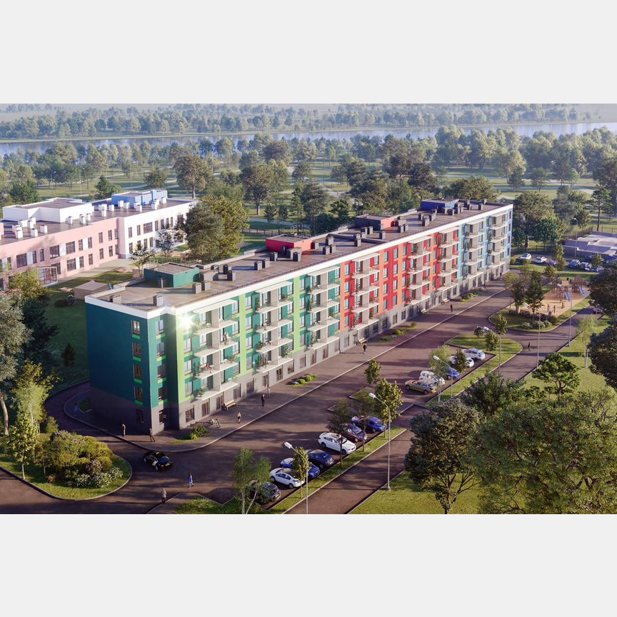2-к. квартира, 58,6 м², 3/5 эт.