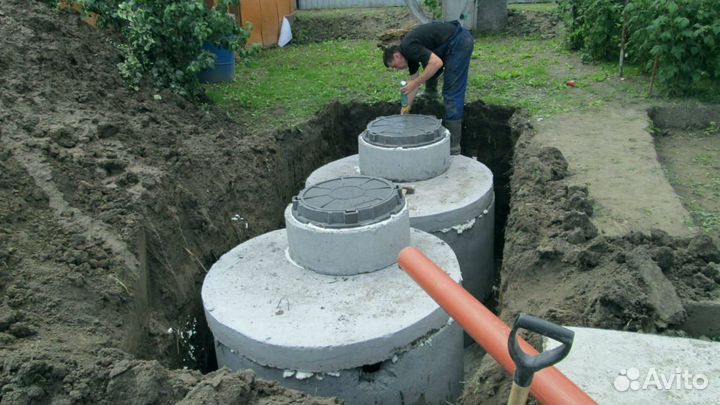 Бетонные кольца для канализации