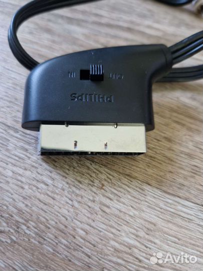 Кабель Philips scart - 3xRCA