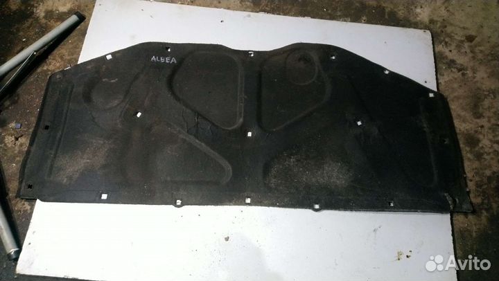 Шумоизоляция капота fiat albea