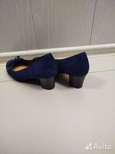 Туфли синие 39 размер