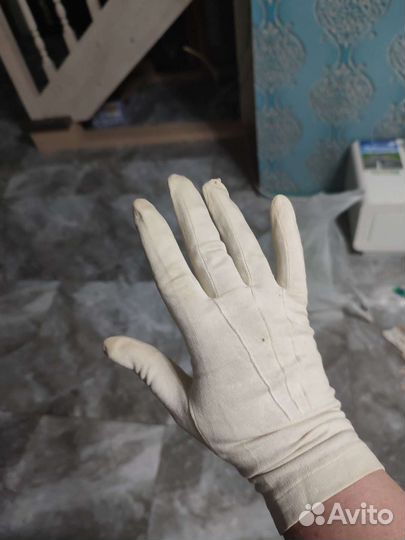 Перчатки винтаж 1940-е 50-е