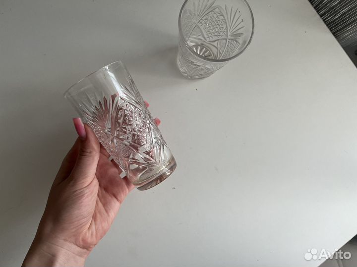 Хрустальные стаканы