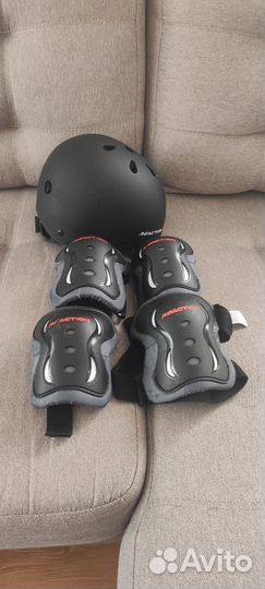 Защита шлем налокотники наколенники