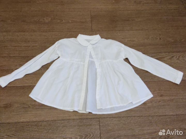 Блузка белая