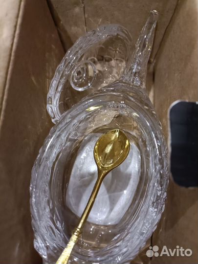 Соусник хрусталь
