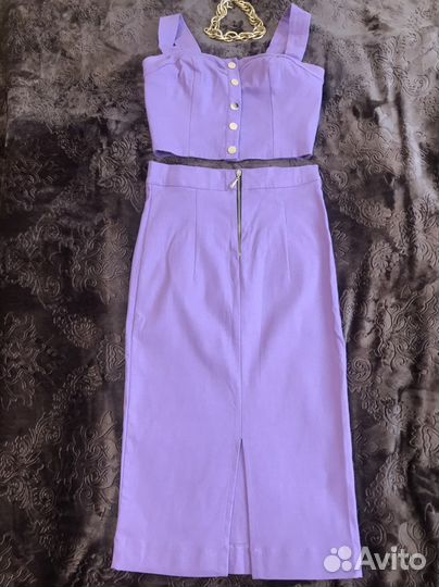 Костюм двойка с юбкой