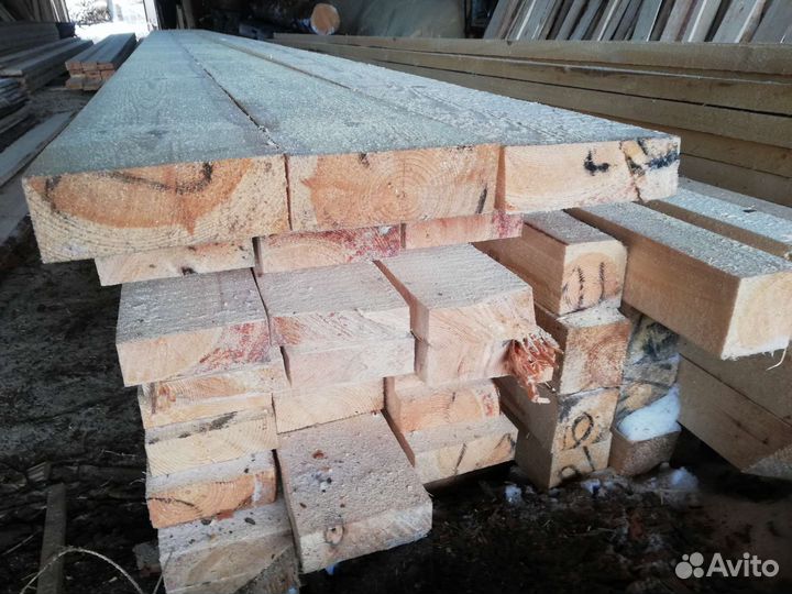 Пиломатериалы брус доска от производителя
