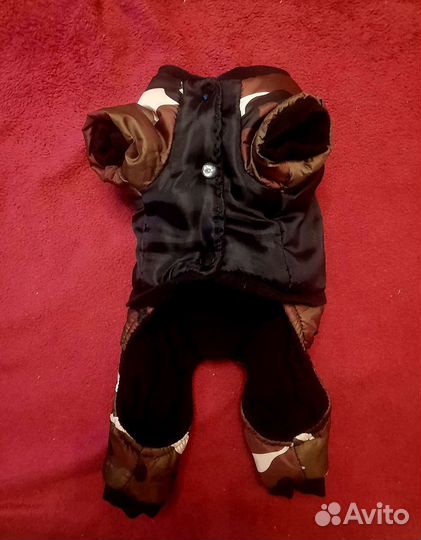 Костюм теплый для собак мелких пород рамер М