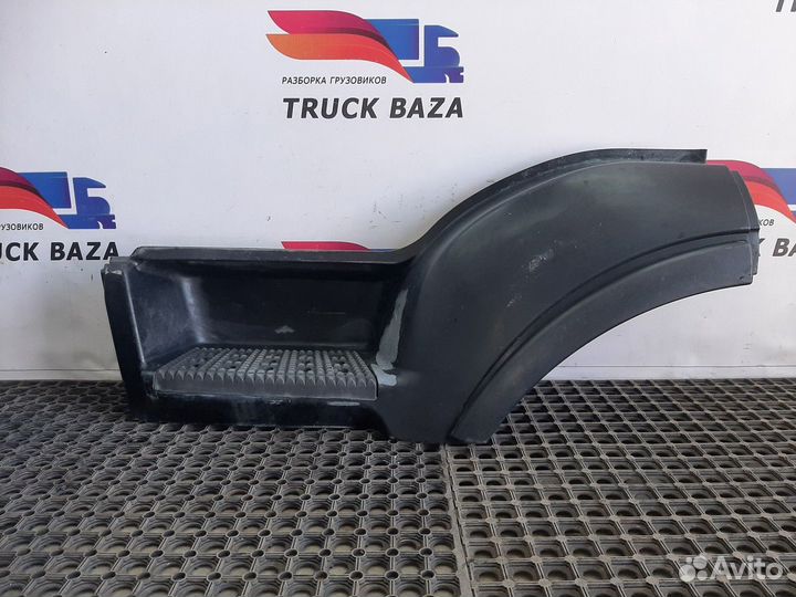 504047583 Корпус подножки левый