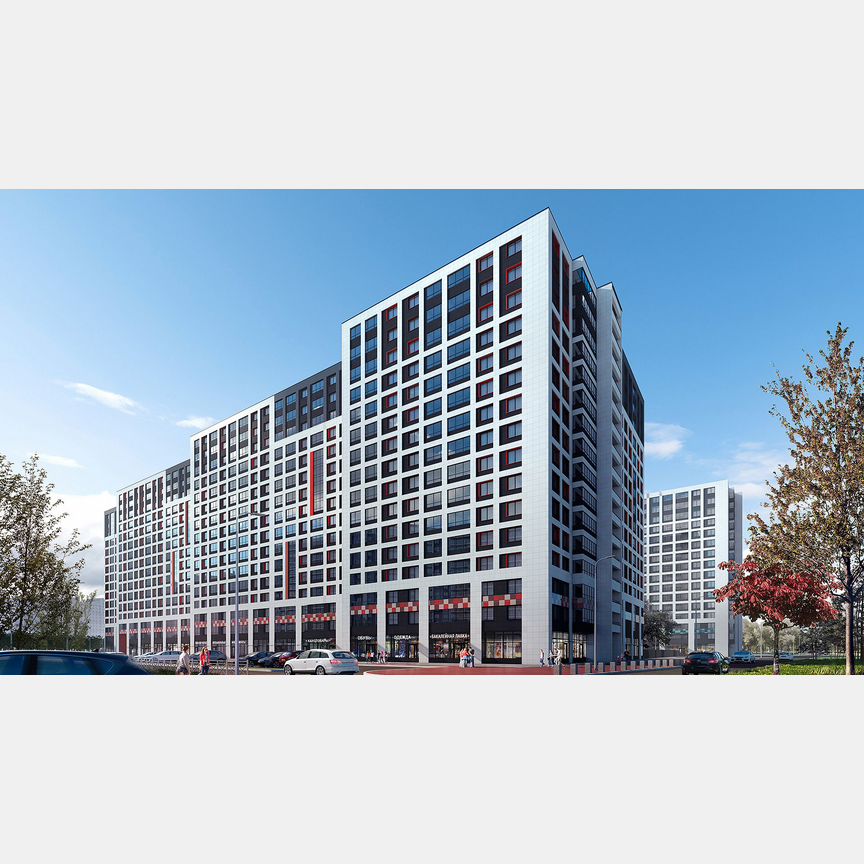 1-к. квартира, 34,8 м², 15/16 эт.