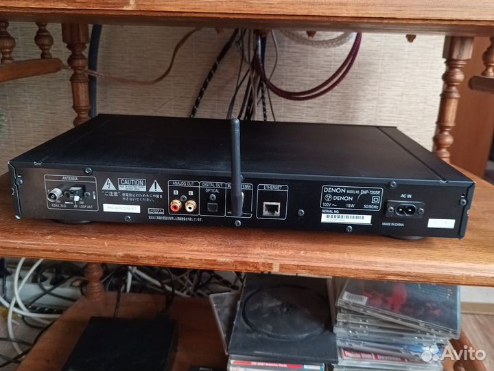 Сетевой проигрыватель denon dnp-720se