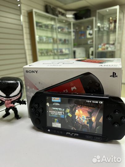 Sony PSP e 1008 прошитая 30игр